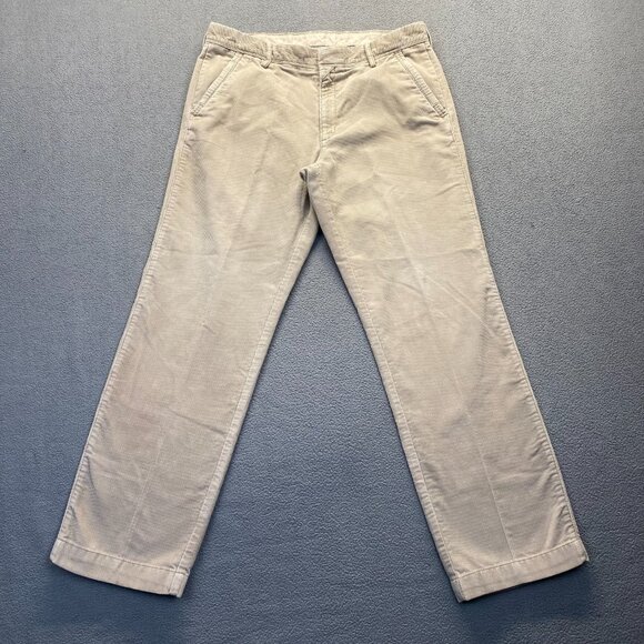 LK Life Made Simple Corduroy Pants Men's Size 34X32 Straight Leg Flat Front - Picture 14 of 14